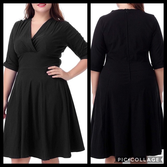 Dresses & Skirts - ::Women's Vintage 50’s Style Plus Size Swing Dress